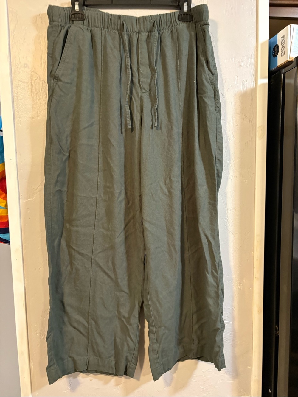 GAP Women's Olive Green Drawstring Chinos